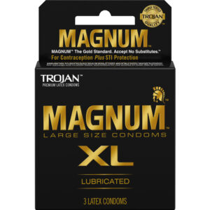Trojan Magnum XL Condoms 3Pk