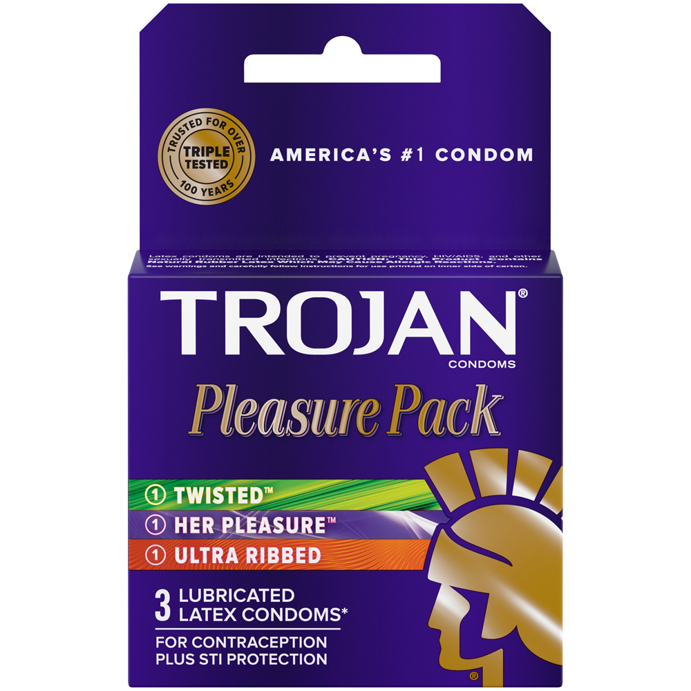 Trojan Pleasure Packs (3ct) 1 Trojan Pleasure Packs (3ct)