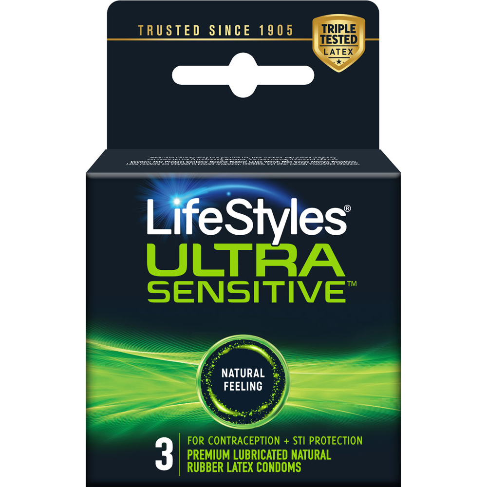 Lifestyles Ultra Sensitive 3Pk 1 Lifestyles Ultra Sensitive 3Pk