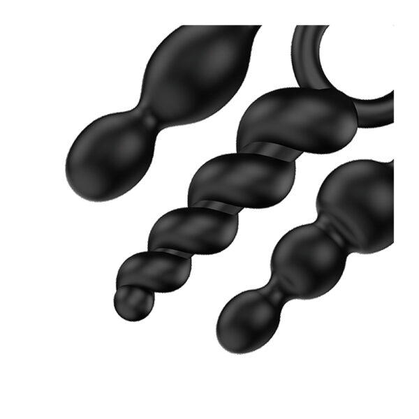 Satisfyer Booty Call (Set of 3) Black - Image 3