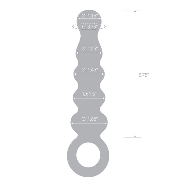 Quintessence Beaded Anal Slider - Image 3