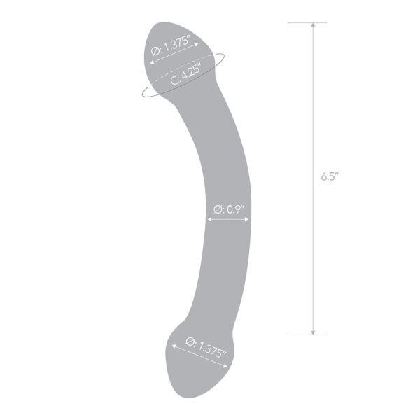 Double Trouble Purple Dildo - Image 3