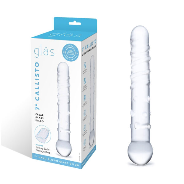 Callisto Clear Glass Dildo