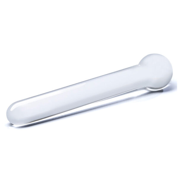 7" Straight Glass Dildo - Image 2