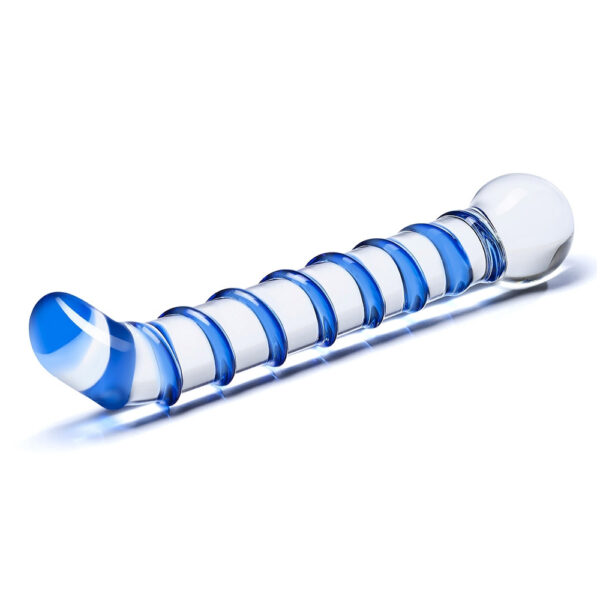 Mr. Swirly 6.5" G-Spot Glass Dildo - Image 2