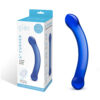 6" Curved G-Spot Glass Dildo