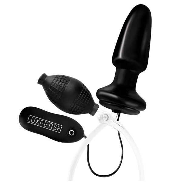 4" Inflatable Vibrating Butt Plug - Image 2