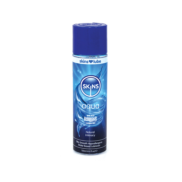 Skins Aqua Water-based Lubricant 4.4 oz. 1 Skins Aqua Water-based Lubricant 4.4 oz.