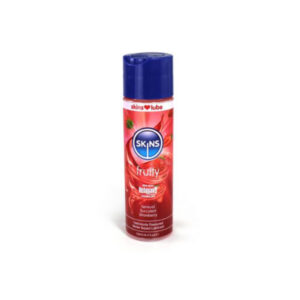 Skins Strawberry Water-based Lubricant 4.4 oz.