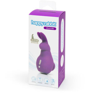 Happy Rabbit Mini Ears Rechargeable Rabbit Finger Vibrator Purple
