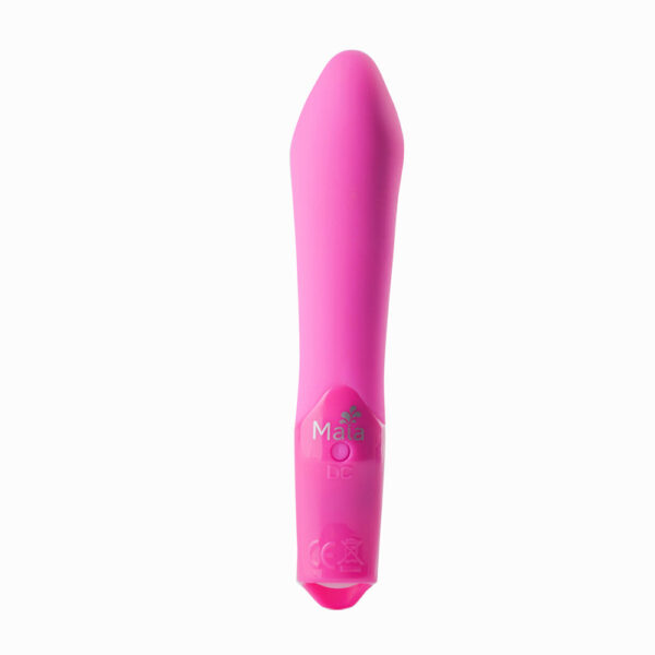 Maddie USB Rechargeable Silicone 10-Function G-Spot Bullet Vibrator Neon Pink - Image 2