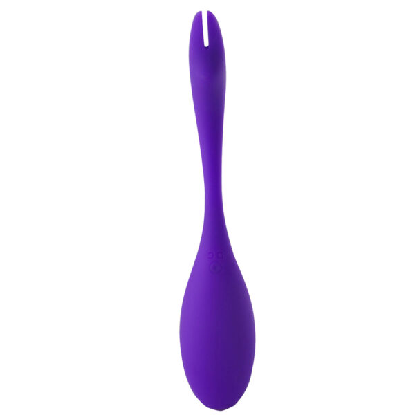 Syrene Remote Control Luxury USB Rechargeable Bullet Vibrator Neon Purple - Image 2