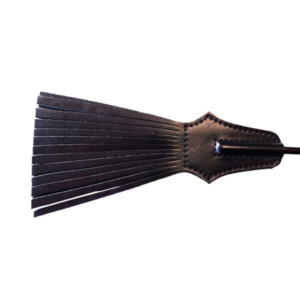 Tasselled Riding Crop Black - Image 2