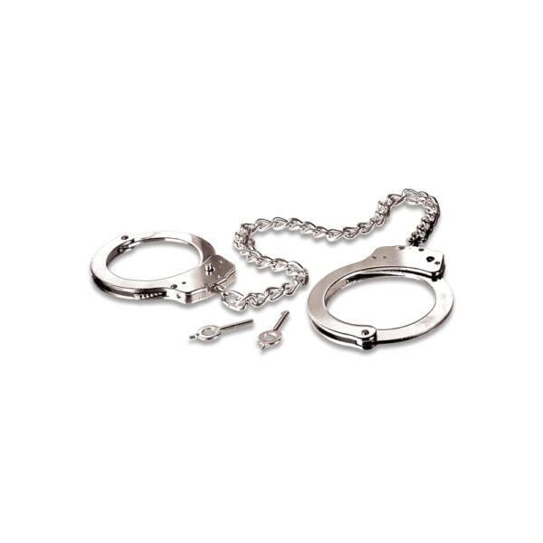 Fetish Fantasy Series Metal Leg Cuffs - Image 2