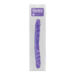 Basix Rubber Works 16" Double Dong Purple