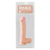 Basix Rubber Works 10" Dong with Suction Cup Flesh