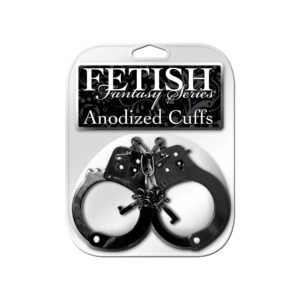 Fetish Fantasy Series Anodized Cuffs Black