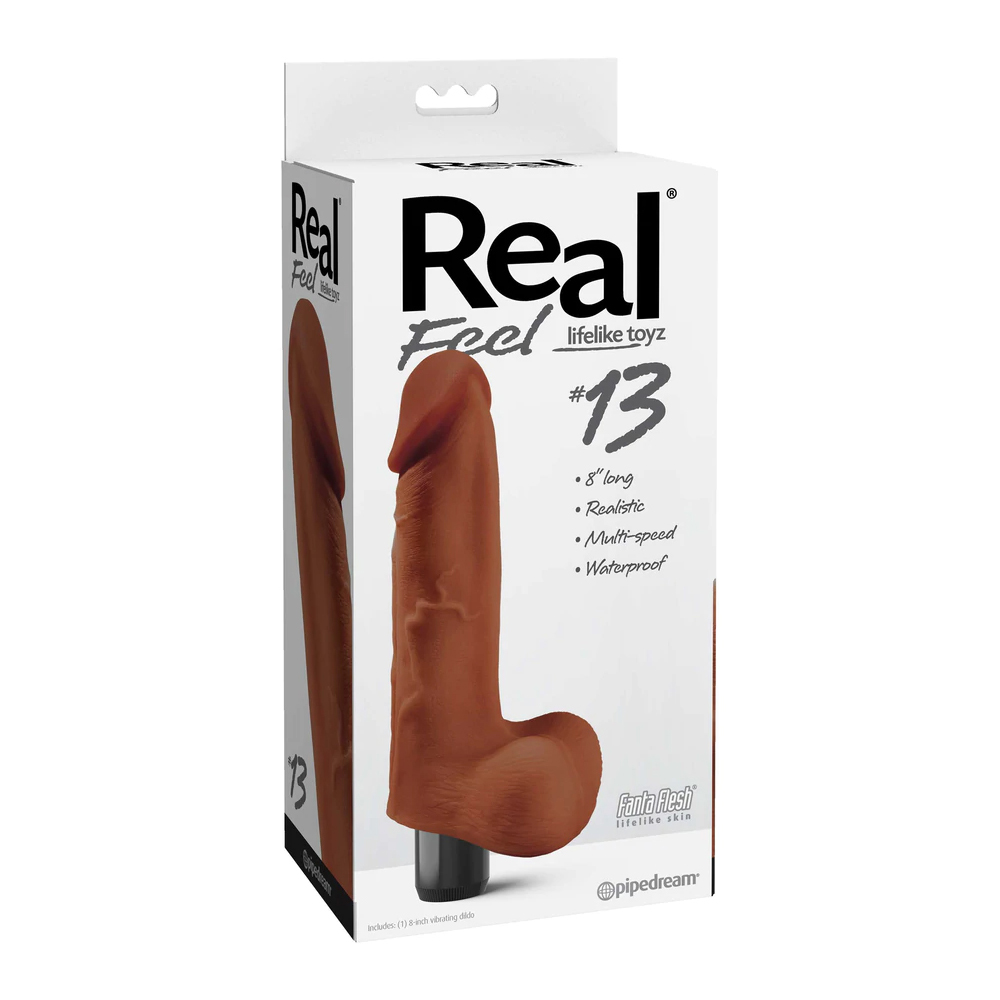 Real Feel Lifelike Toyz No. 13 Brown 1 Real Feel Lifelike Toyz No. 13 Brown