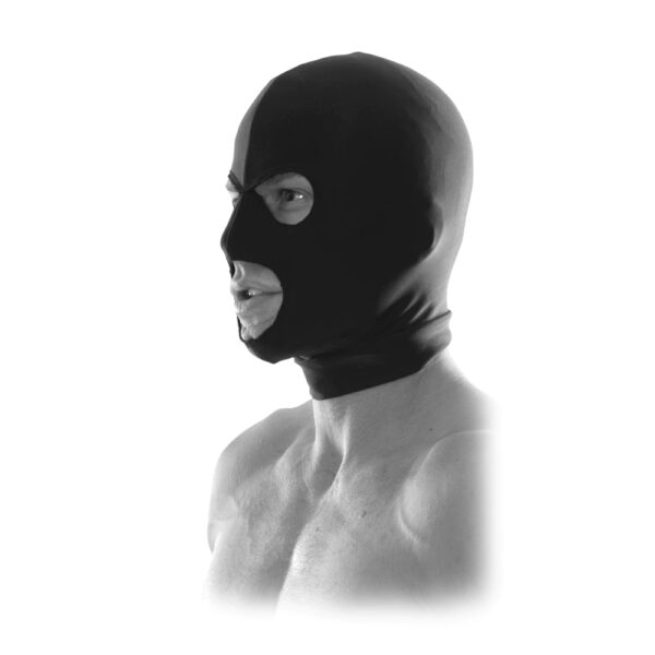 Fetish Fantasy Series Limited Edition Spandex Hood Black - Image 2