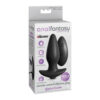 Anal Fantasy Collection Remote Control Silicone Plug Black