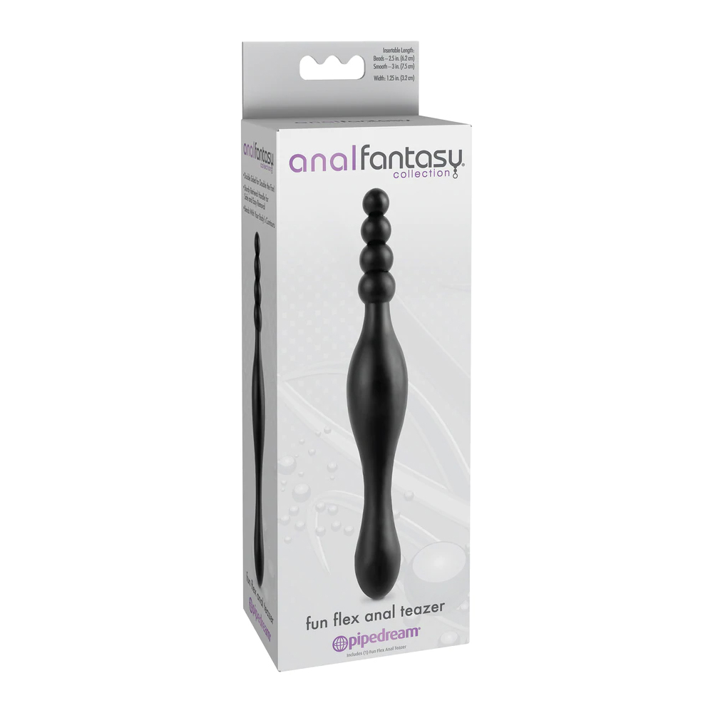 Anal Fantasy Collection Fun Flex Anal Teazer Black 1 Anal Fantasy Collection Fun Flex Anal Teazer Black
