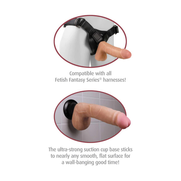 Real Feel Deluxe No. 1 6.5" Flesh - Image 3