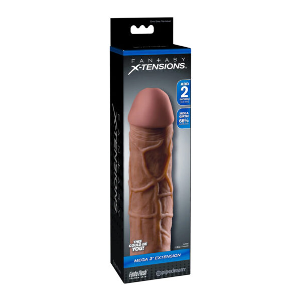 Fantasy X-tensions Mega 2" Extension Brown
