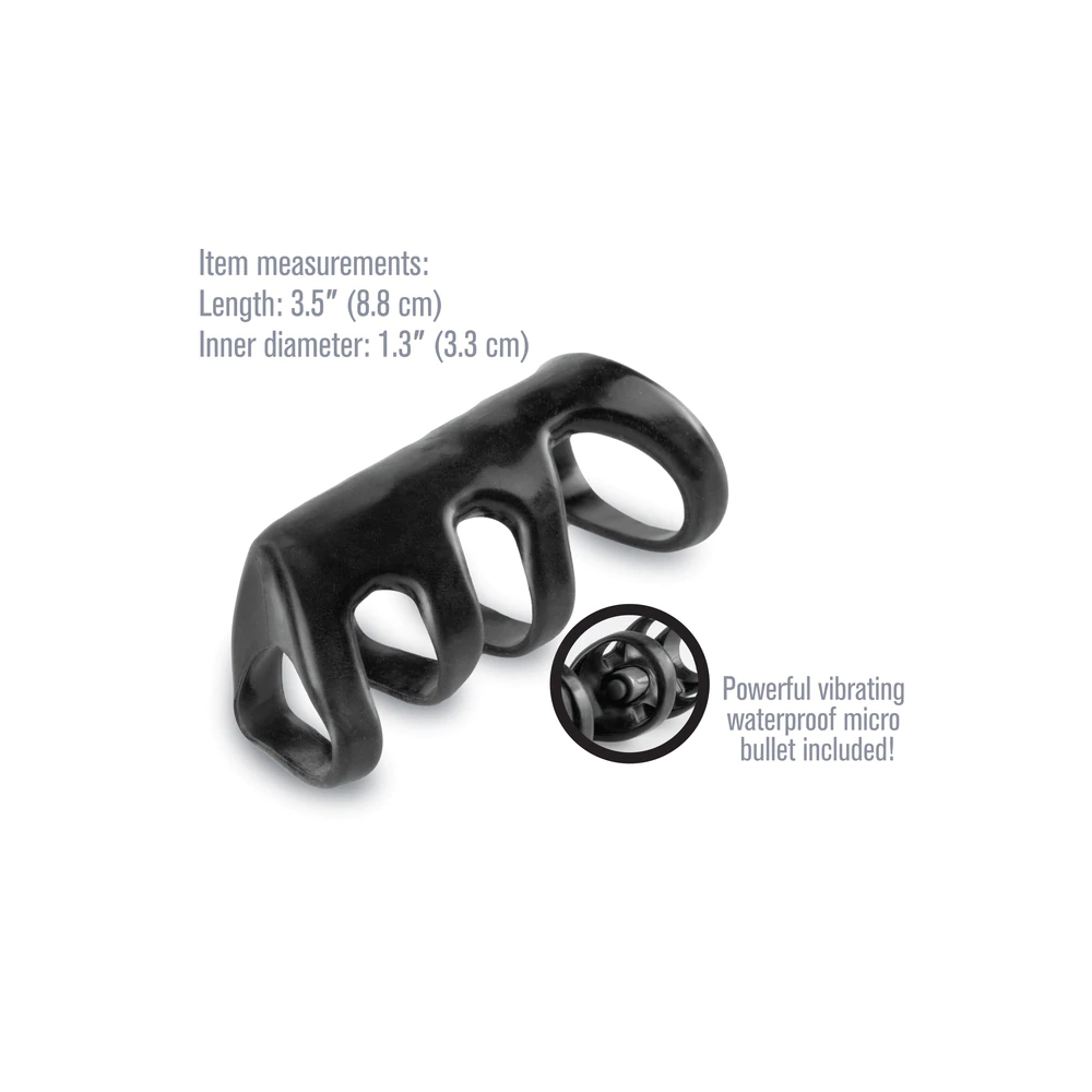 Fantasy X-tensions Vibrating Power Cage Black 3 Fantasy X-tensions Vibrating Power Cage Black - Image 3