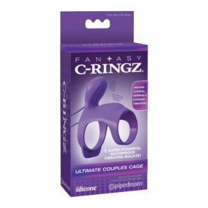 Fantasy C-Ringz Ultimate Couples Cage Purple