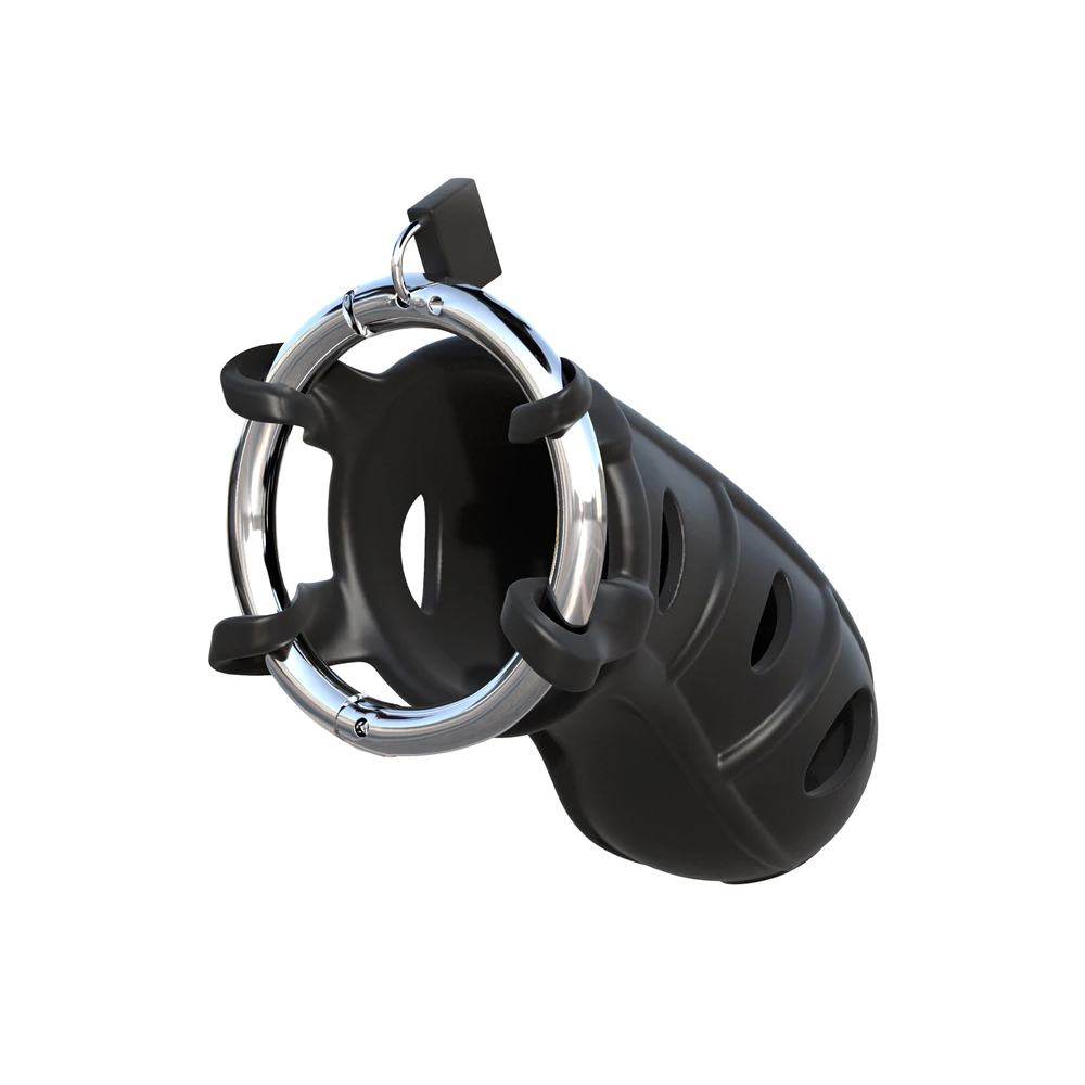 Fantasy C-Ringz Hardcore Silicone Cock Blocker Black 3 Fantasy C-Ringz Hardcore Silicone Cock Blocker Black - Image 3