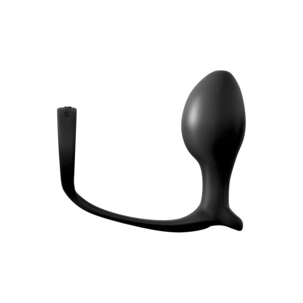 Anal Fantasy Collection Ass-Gasm Cockring Advanced Plug Black - Image 2