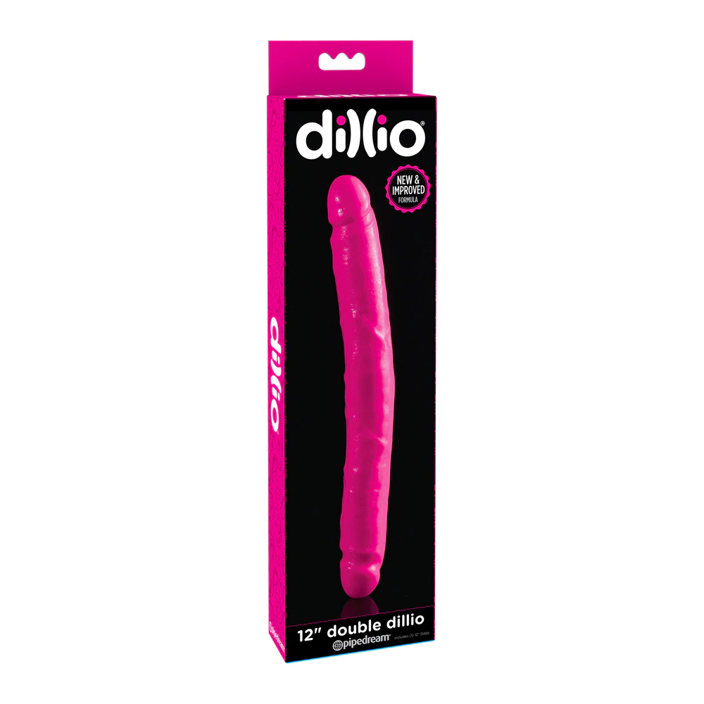 Dillio 12" Double Dillio Pink 1 Dillio 12" Double Dillio Pink