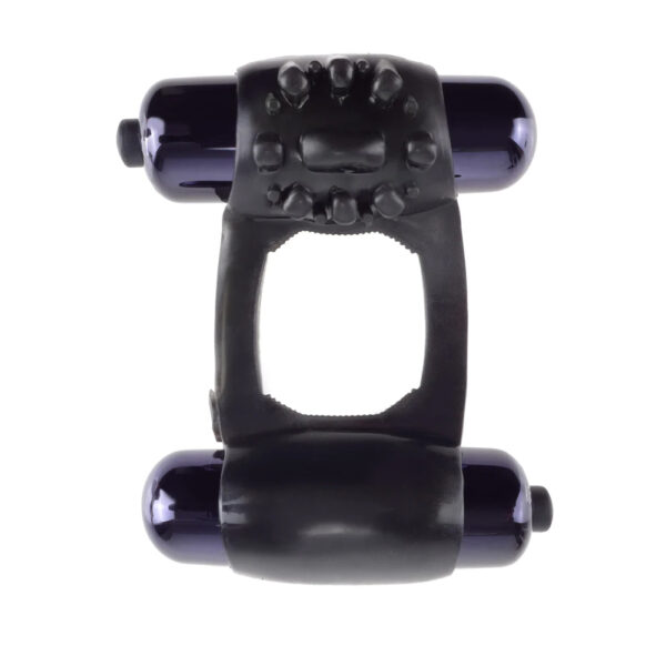 Fantasy C-Ringz Duo-Vibrating Super Ring Black - Image 2