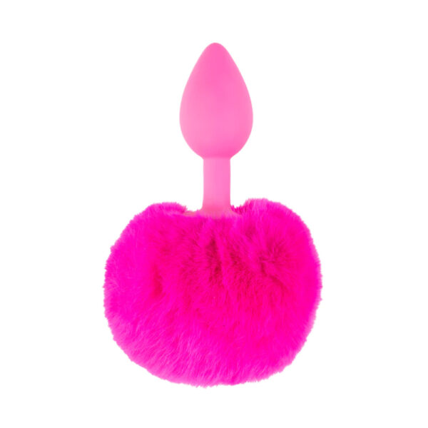 Neon Bunny Tail Pink - Image 2