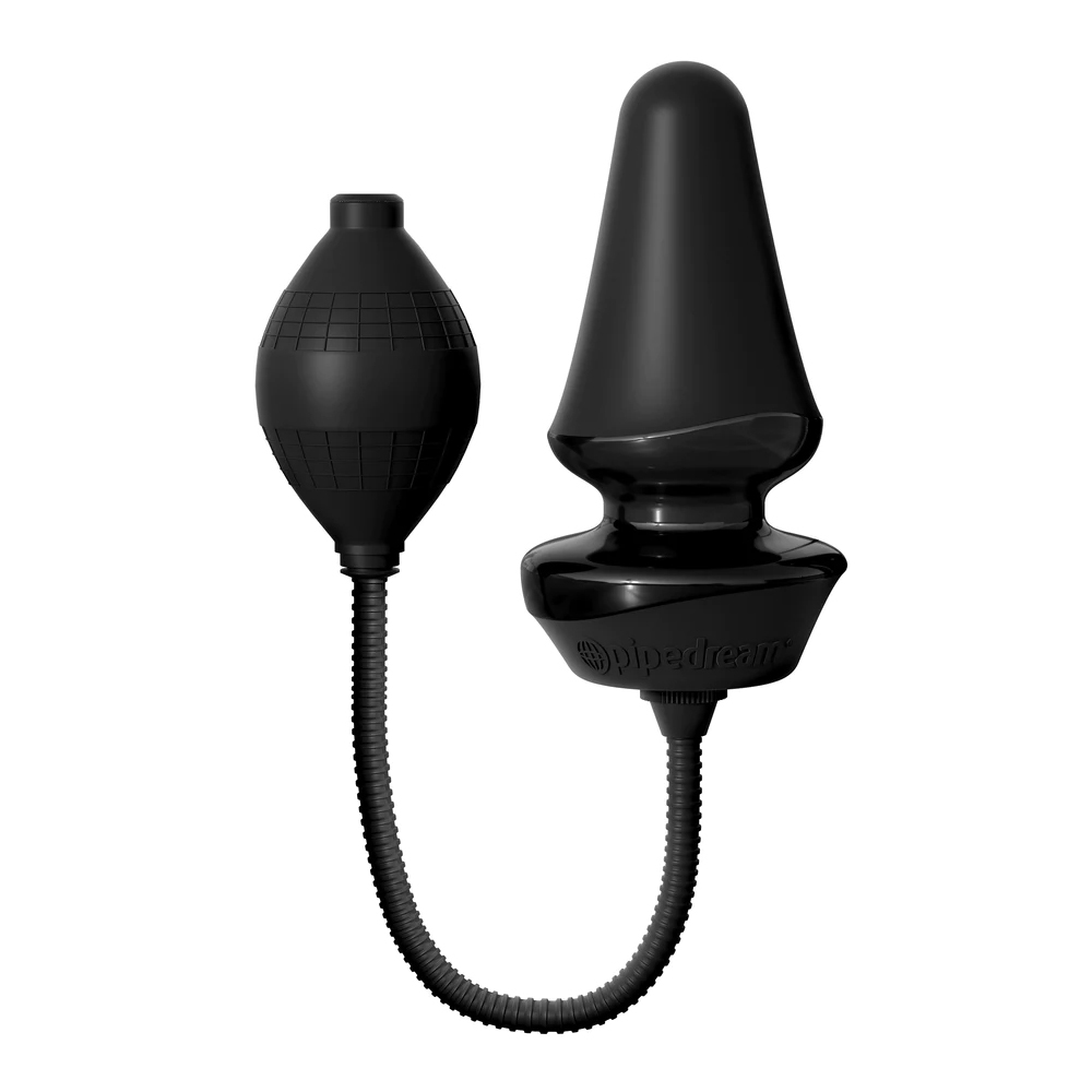 Anal Fantasy Elite Collection Inflatable Silicone Butt Plug Black 2 Anal Fantasy Elite Collection Inflatable Silicone Butt Plug Black - Image 2