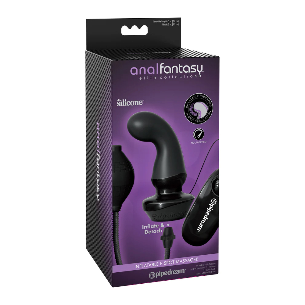 Anal Fantasy Elite Collection Inflatable P-Spot Massager 1 Anal Fantasy Elite Collection Inflatable P-Spot Massager