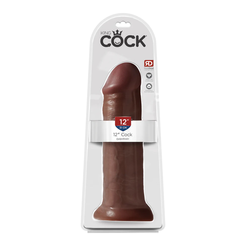 King Cock 12" Cock Brown 1 King Cock 12" Cock Brown