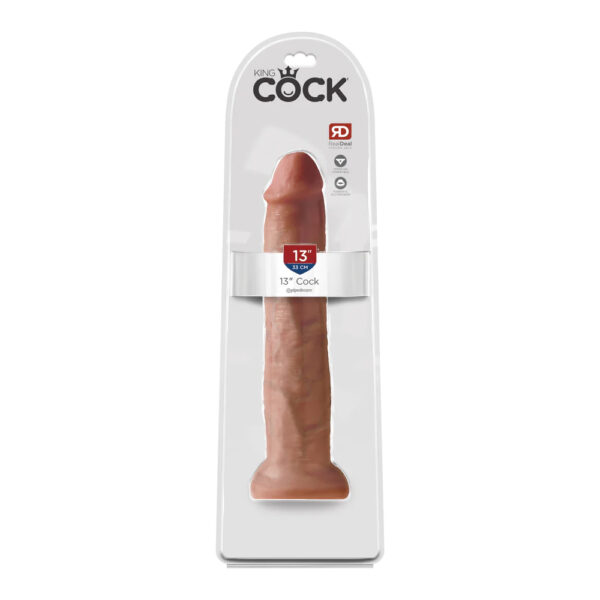 King Cock 13" Cock Tan