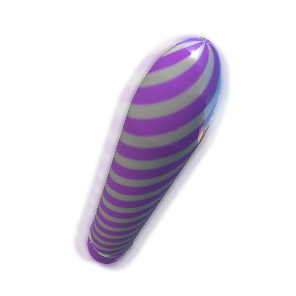 Classix Sweet Swirl Vibrator Purple 3 Classix Sweet Swirl Vibrator Purple - Image 3