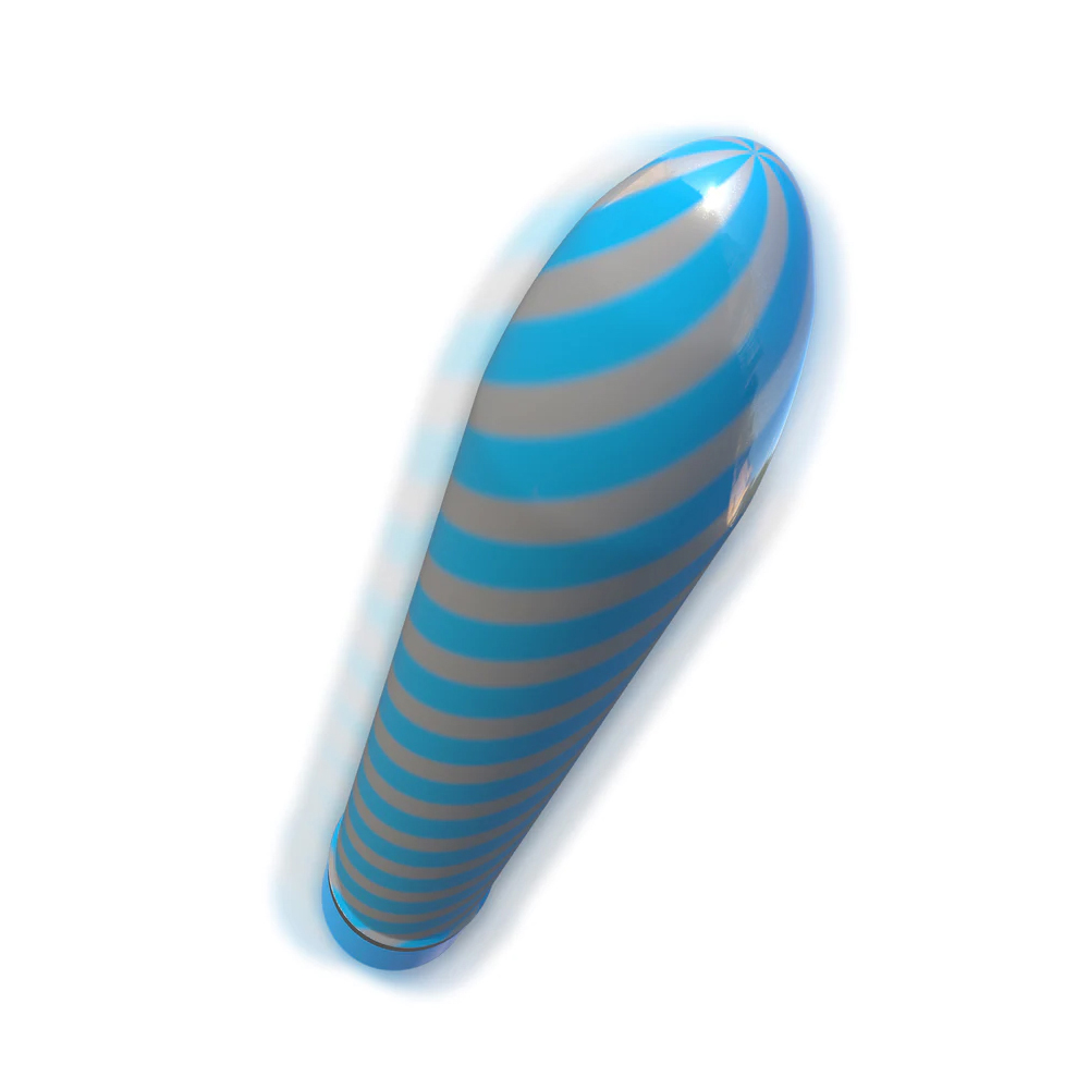 Classix Sweet Swirl Vibrator Blue 3 Classix Sweet Swirl Vibrator Blue - Image 3