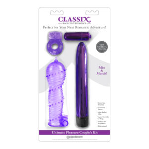 Classix Ultimate Pleasure Couples Kit Purple