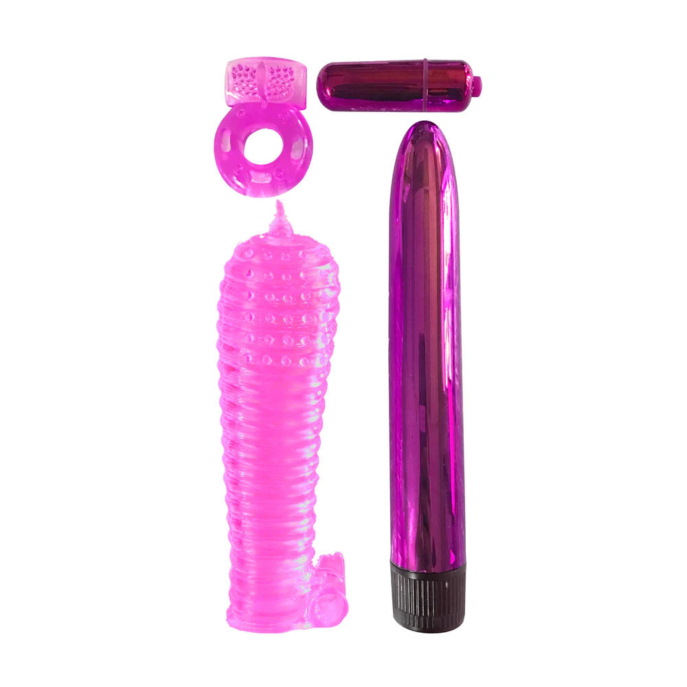 Classix Ultimate Pleasure Couples Kit Pink 2 Classix Ultimate Pleasure Couples Kit Pink - Image 2