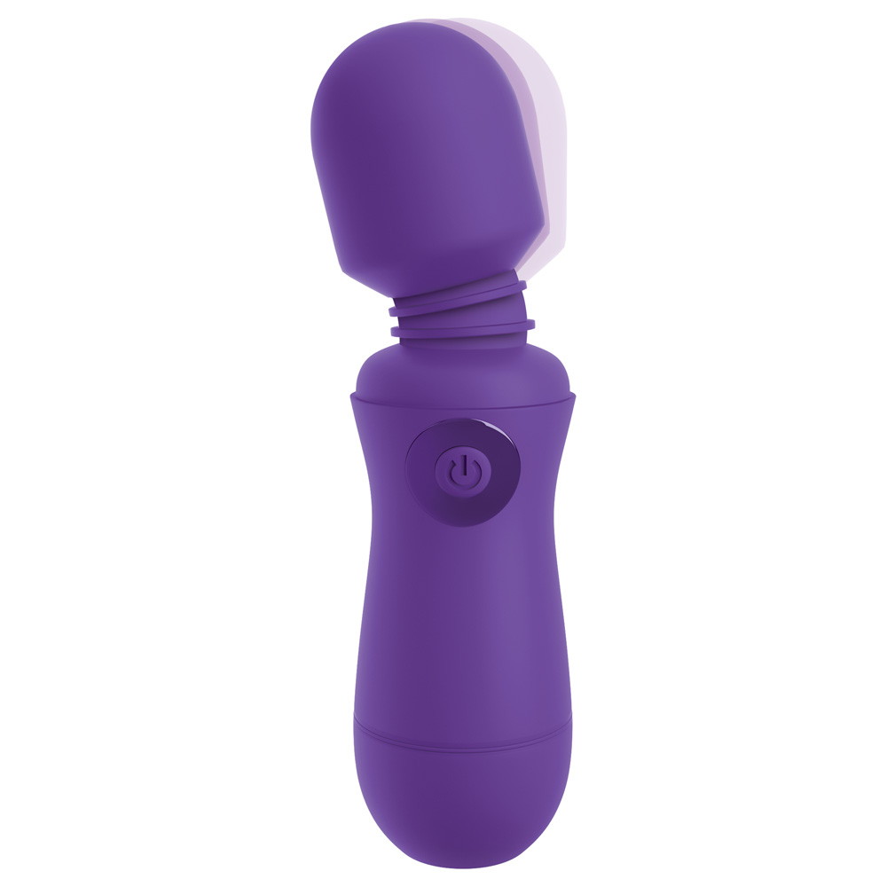 Omg! Wands #Enjoy Rechargeable Vibrating Wand Purple 3 Omg! Wands #Enjoy Rechargeable Vibrating Wand Purple - Image 3