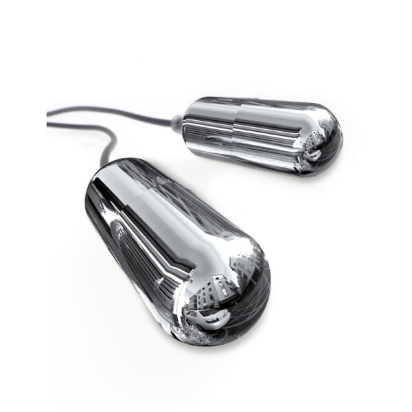 Classix Dual Vibrating Head Teaser Black/Smoke - Image 2
