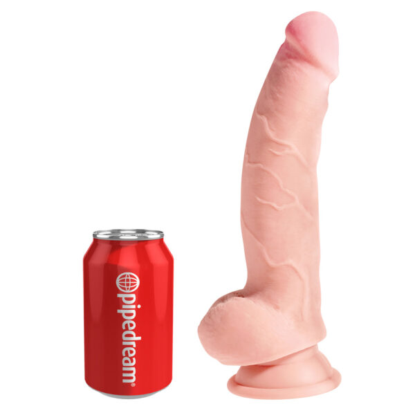 King Cock Plus 8" Triple Density Fat Cock With Balls - Image 3
