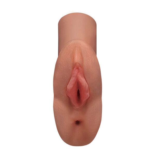 Pdx Plus Perfect Pussy Double Stroker Tan - Image 2
