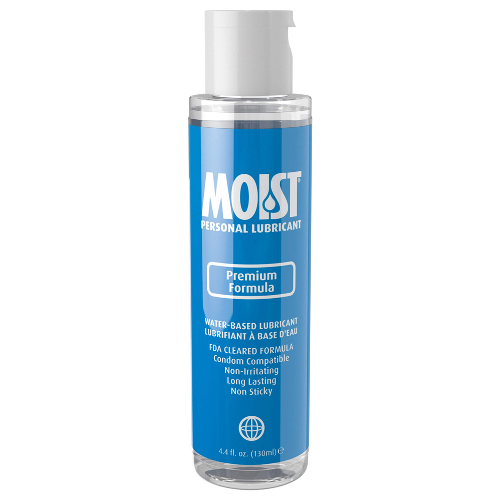 Moist Personal Lubricant Premium Formula 4.4 Oz. 1 Moist Personal Lubricant Premium Formula 4.4 Oz.