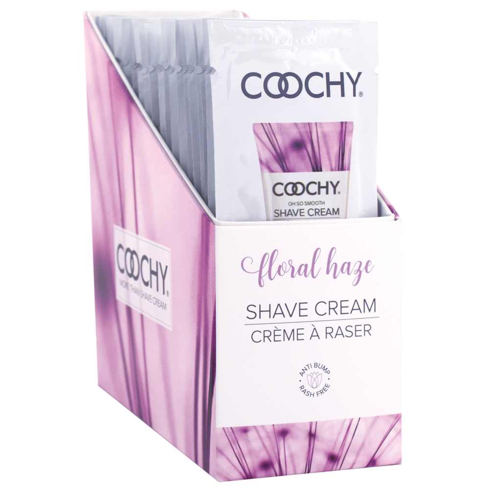 Coochy Shave Cream Floral Haze 24Ct Display 1 Coochy Shave Cream Floral Haze 24Ct Display
