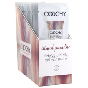 Coochy Shave Cream Island Paradise 24Ct Display