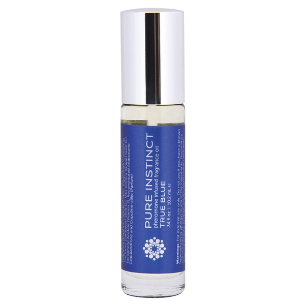 Pure Instinct Pheromone Fragrance Oil True Blue Roll On 10.2 ml. 1 Pure Instinct Pheromone Fragrance Oil True Blue Roll On 10.2 ml.